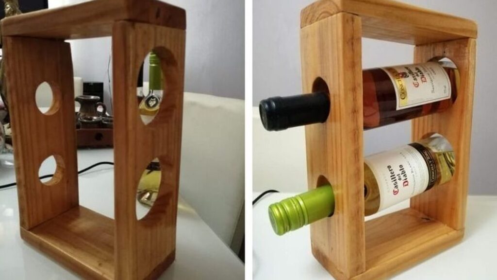 termitas en botellas de vino