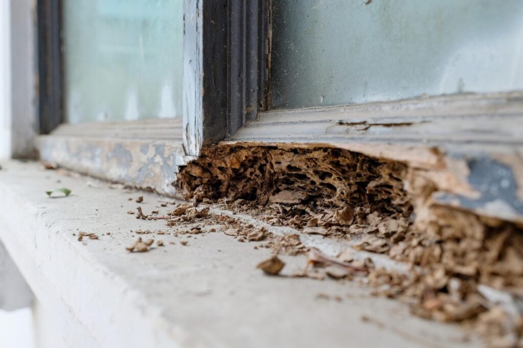 termitas y control de humedad